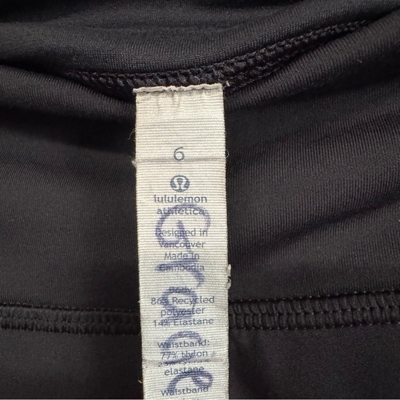 Lululemon Speed Short 4-way Stretch 2.5" Black shorts - Picture 4 of 9